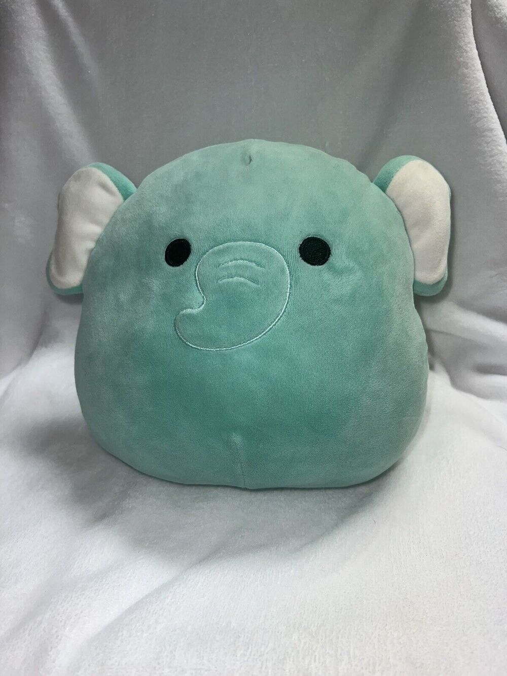 Squishmallow 8" Diego the Elephant Teal Turquoise